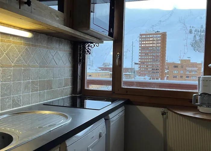 Apartamento 2 Pieces Avec Balcon, Proche Pistes, Animaux Admis - Fr-1-351-70 La Plagne